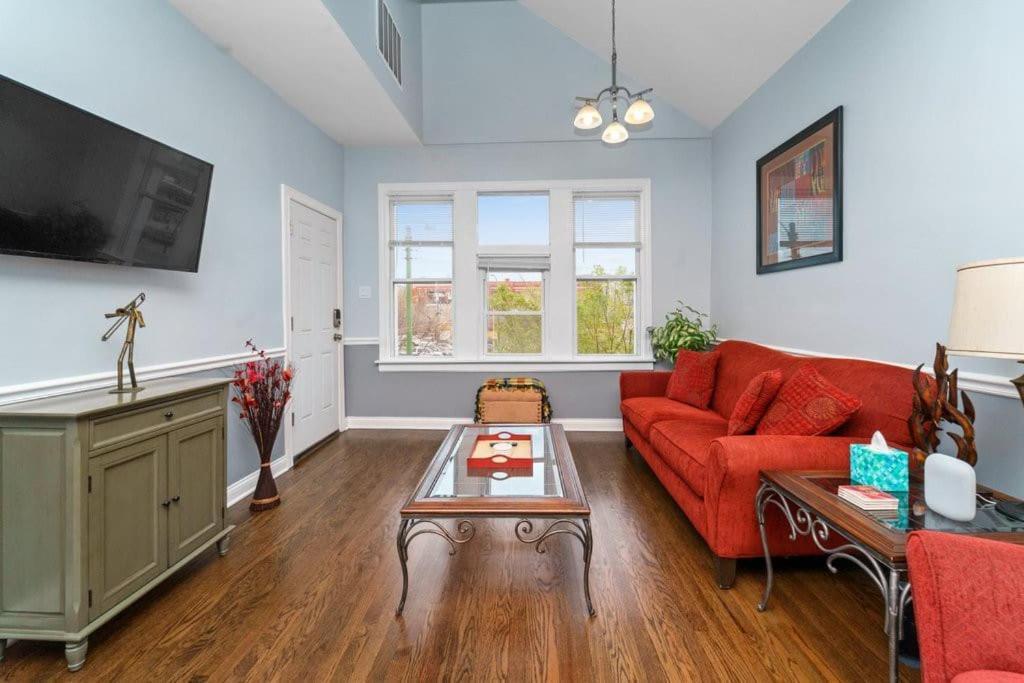 Cozy, Top-Floor 3Br Loft With Balcony In West Town Chicago Exteriér fotografie