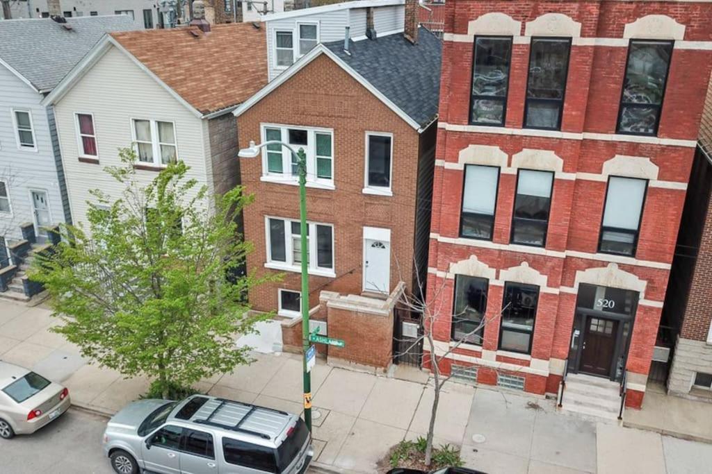 Cozy, Top-Floor 3Br Loft With Balcony In West Town Chicago Exteriér fotografie