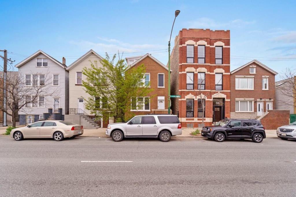 Cozy, Top-Floor 3Br Loft With Balcony In West Town Chicago Exteriér fotografie